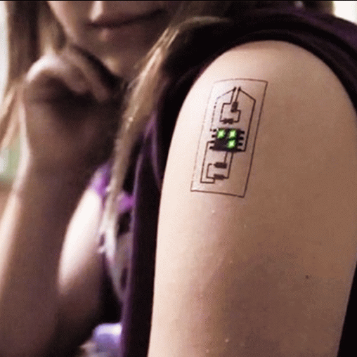 Biometrische Tech-Tattoos
