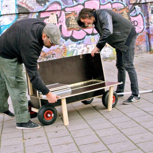 Schlafwagen für Obdachlose